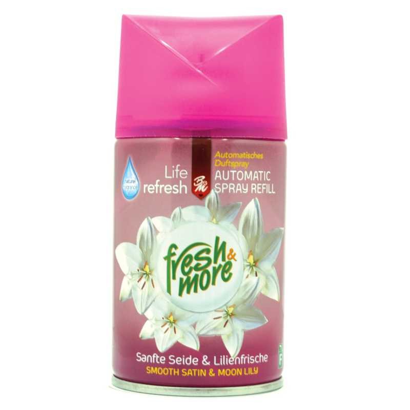 Fresh & More Automata légfrissítő utántöltő 250ml Smooth satin&Moon lily