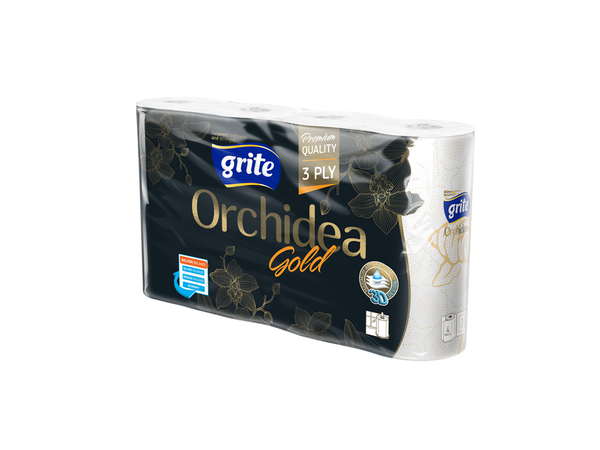 Grite Orchidea Gold 3 rétegű papírtörlő 4 tekercses 4x65 lap