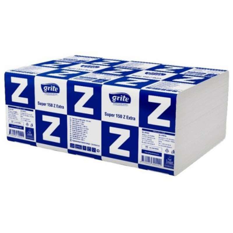 Grite hajtogatott kéztörlő Super 150 Z fehér