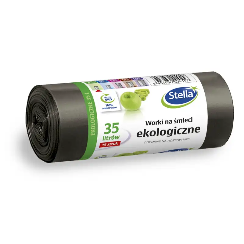 Stella LDPE szemeteszsák 35l 15 db-os 29 my WNS 4157