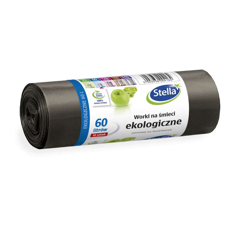 WNS-4164 LDPE szemeteszsák Stella 60l 10 db