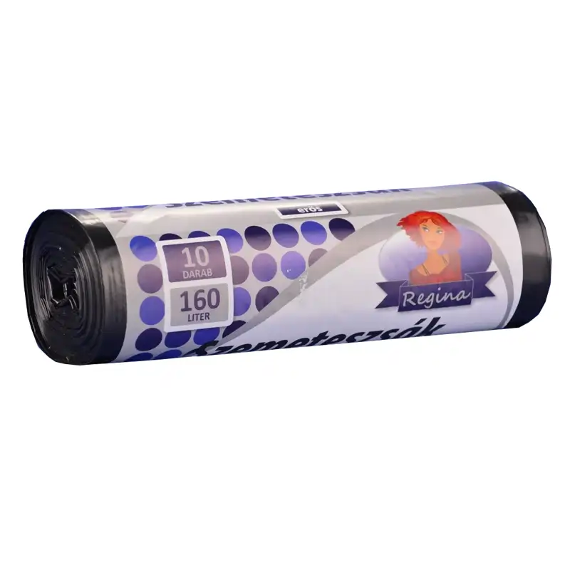 SZZS 014 LDPE extra erős szemeteszsák Regina 160 l