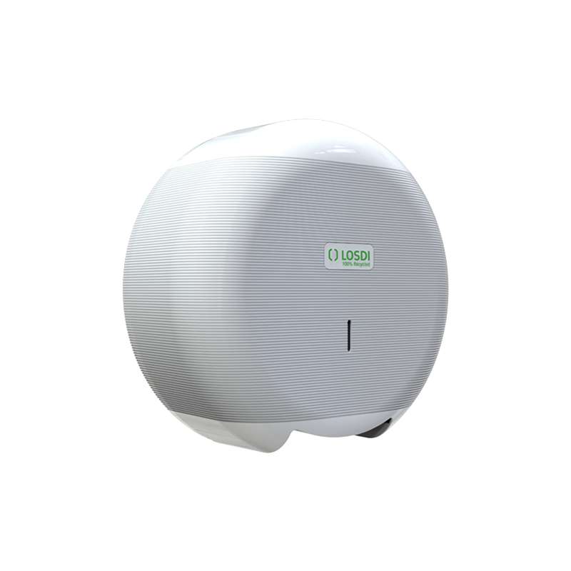 Losdi ECO LUX Line mini toalettpapír adagoló ABS fehér